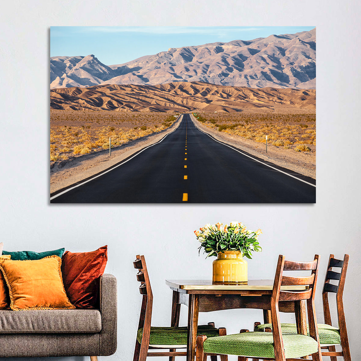 Death Valley Desert Road Wall Art