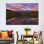 Mt Shasta Over Lake Siskiyou Wall Art