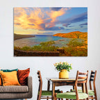 Hanauma Bay Golden Hour Wall Art