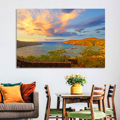 Hanuman Bay Hawaii Wall Art