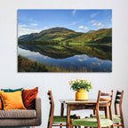 Irish Lake Reflection Wall Art