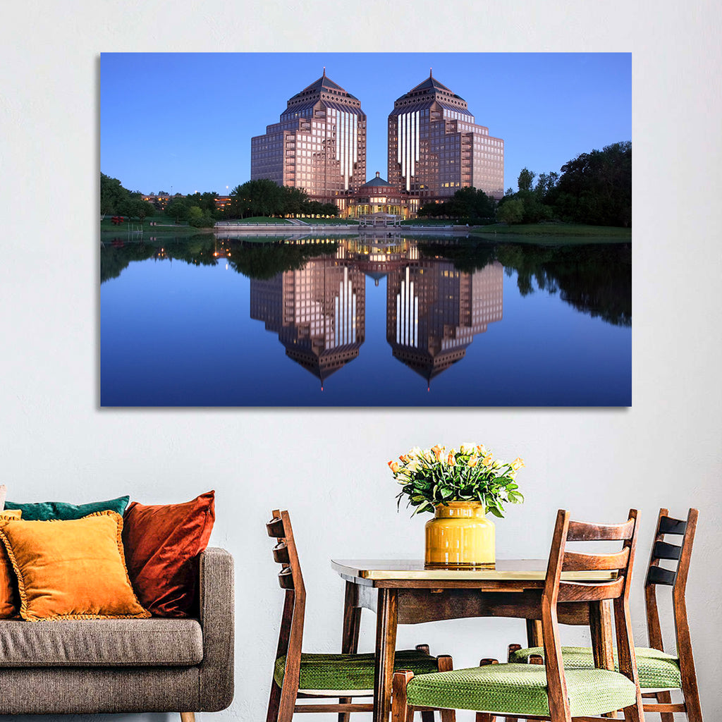 Carlson Towers at Dusk Wall Art