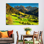 Santa Maddalena, Val Di Funes Wall Art
