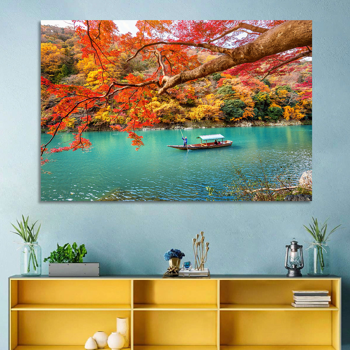 Hozugawa River, Kyoto Wall Art