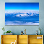 Mount Ararat Above Clouds Wall Art