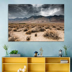 Storm Over Death Valley Wall Art