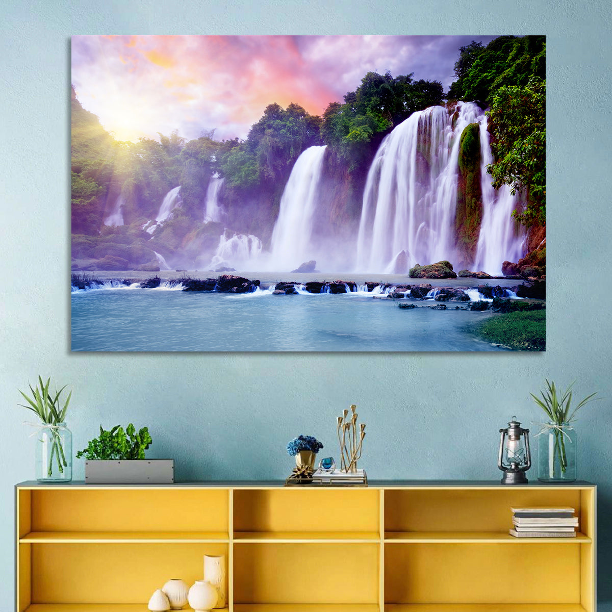 Ban Gioc Banyue Waterfall Wall Art