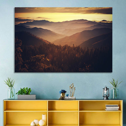 Sierra Nevada Mountains Wall Art