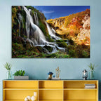 Plitvice Lakes Waterfall Wall Art