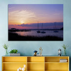 South Carolina Coastal Harbor Wall Art