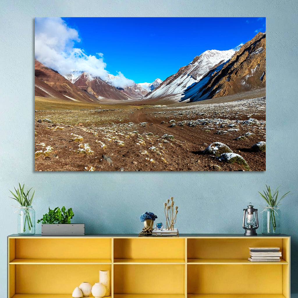 Mount Aconcagua Valley View Wall Art