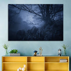Gnarled Tree at Twilight Wall Art