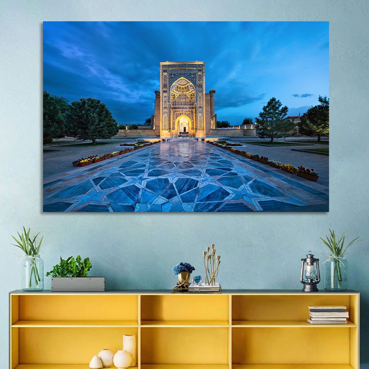Gur-e-amir Twilight Entrance Wall Art