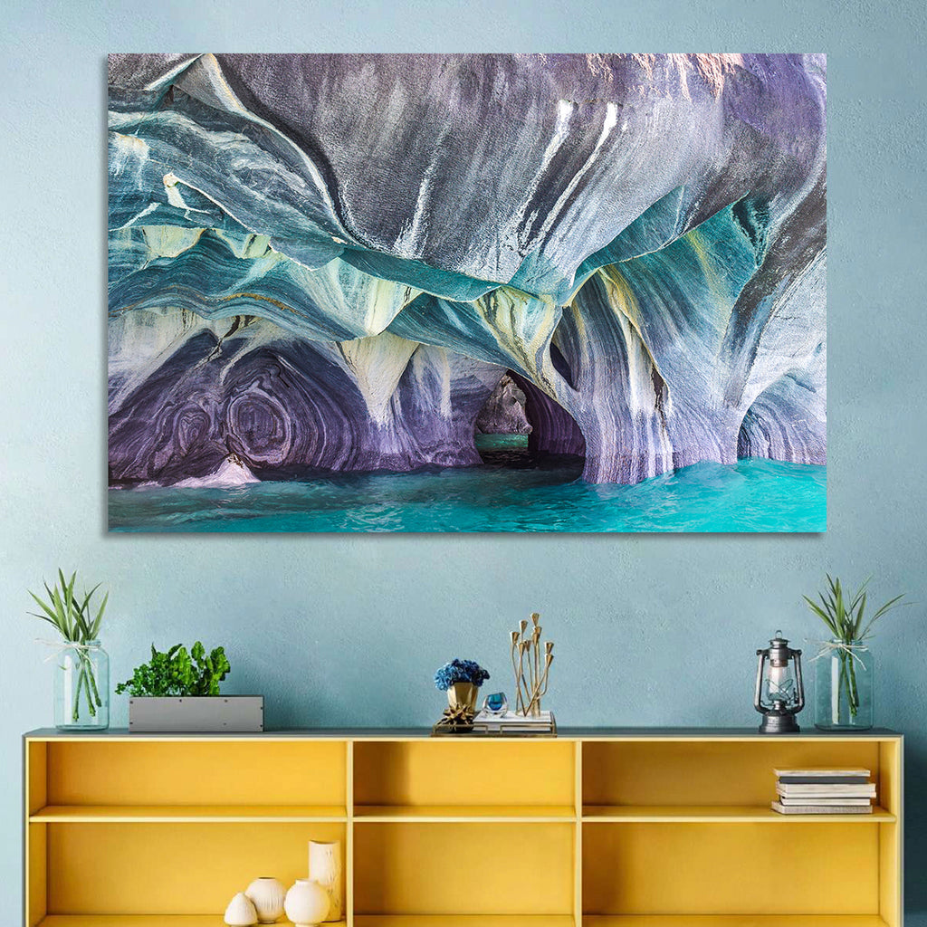 Marble Caves of Lake General Carrera Wall Art