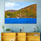 Lake Burton Autumn View Wall Art