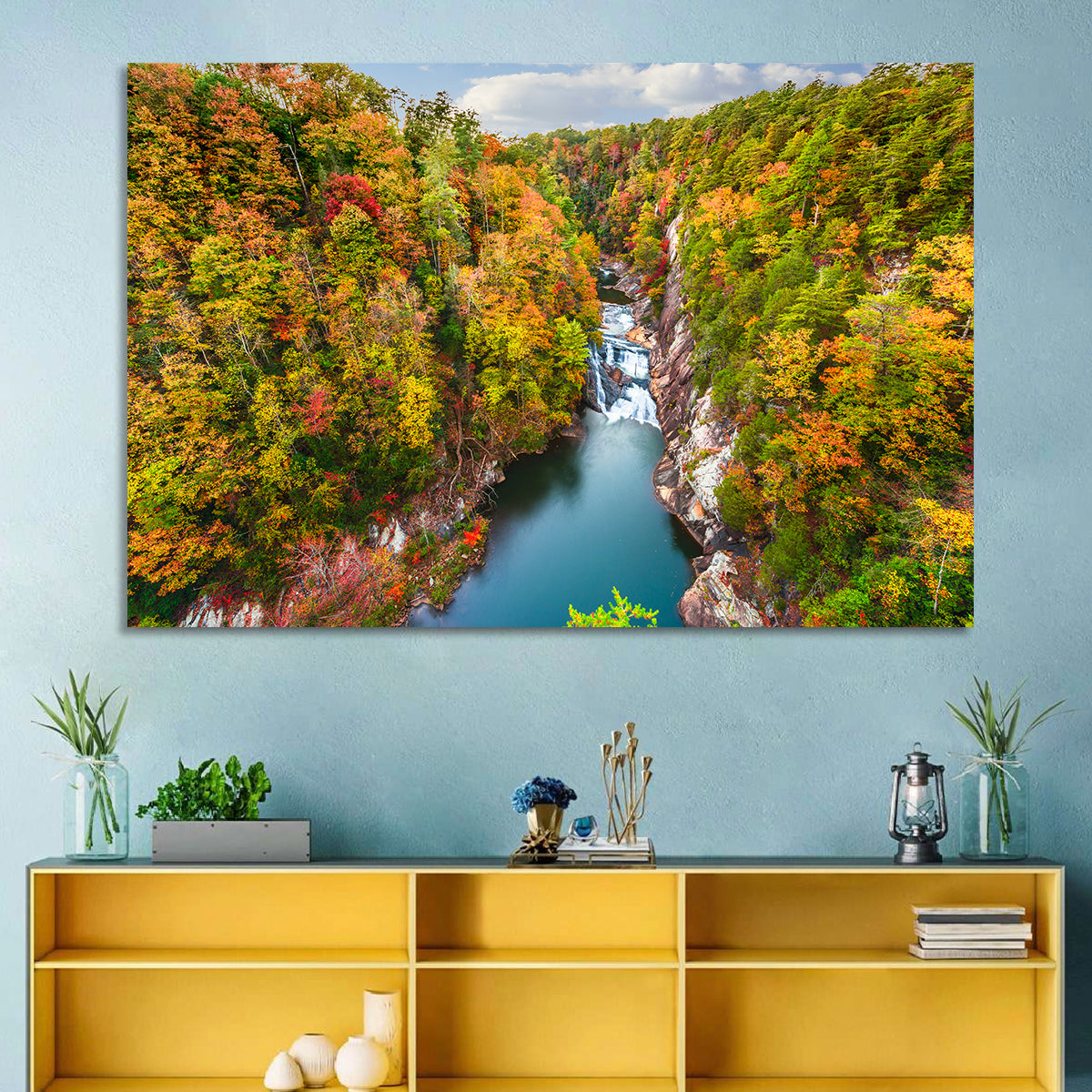 Tallulah Gorge Waterfall Wall Art
