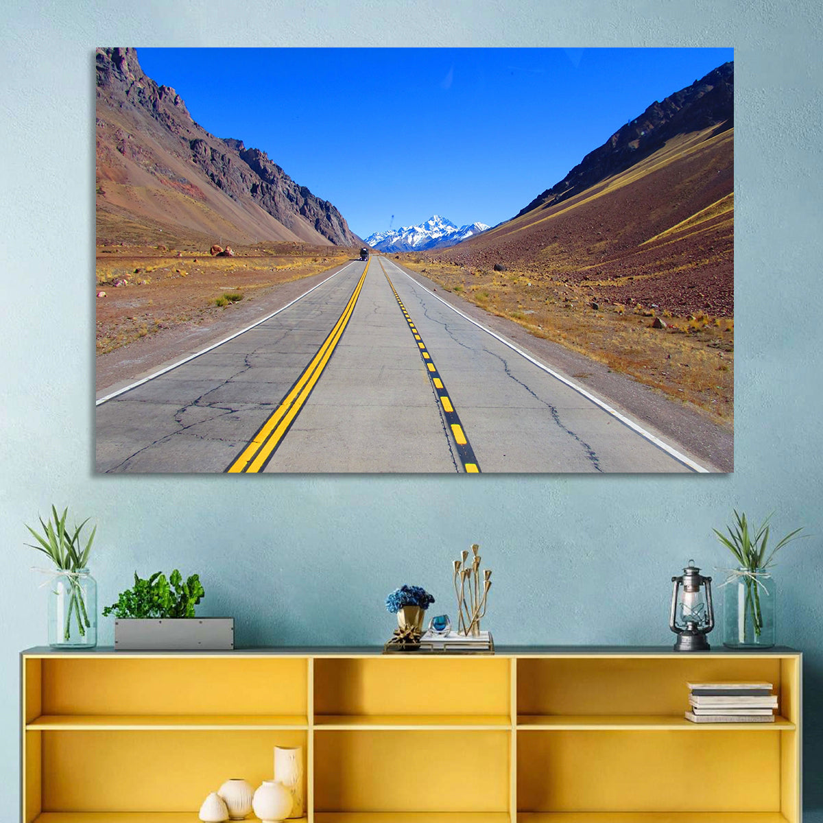 Road to Mount Aconcagua Wall Art