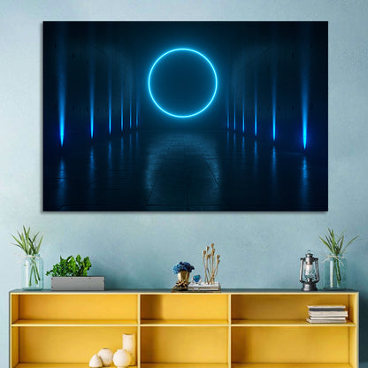 Dark Hall Room Wall Art