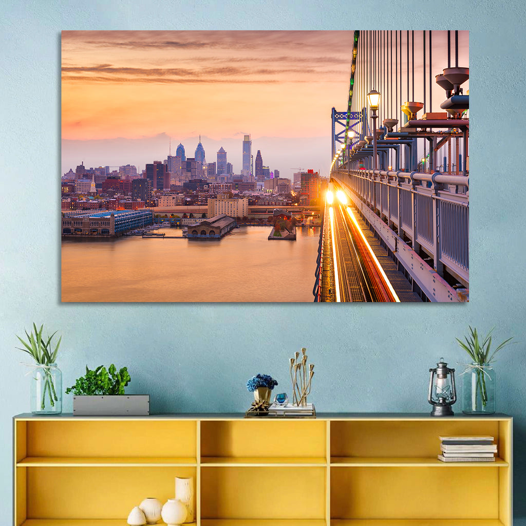 Benjamin Franklin Bridge, Philadelphia Wall Art