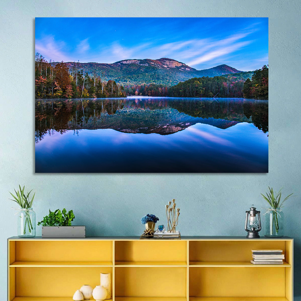 Pinnacle Lake Reflection Wall Art