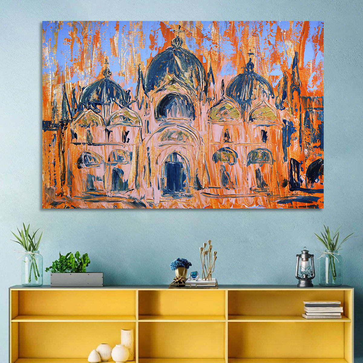 St Mark's Basilica, San Marco Square Wall Art in a room, landscape