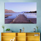 Wanaka Pier at Twilight Wall Art