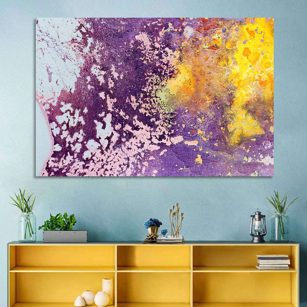 Color Fusion Abstract Wall Art