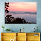 Smogy Foothills Dawn Wall Art