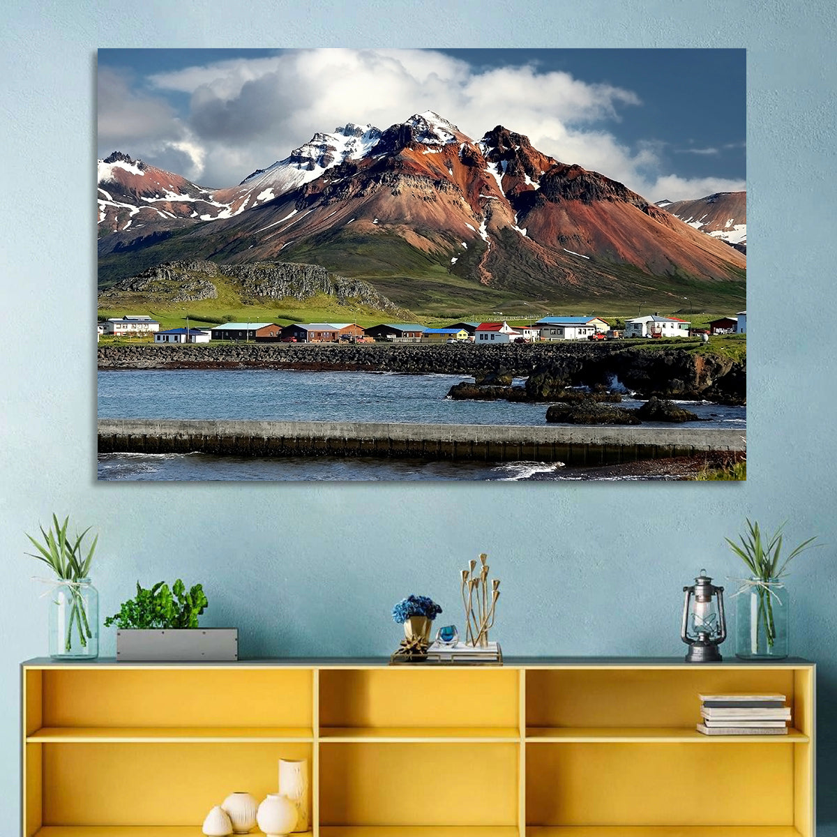 East Fjords Iceland Wall Art