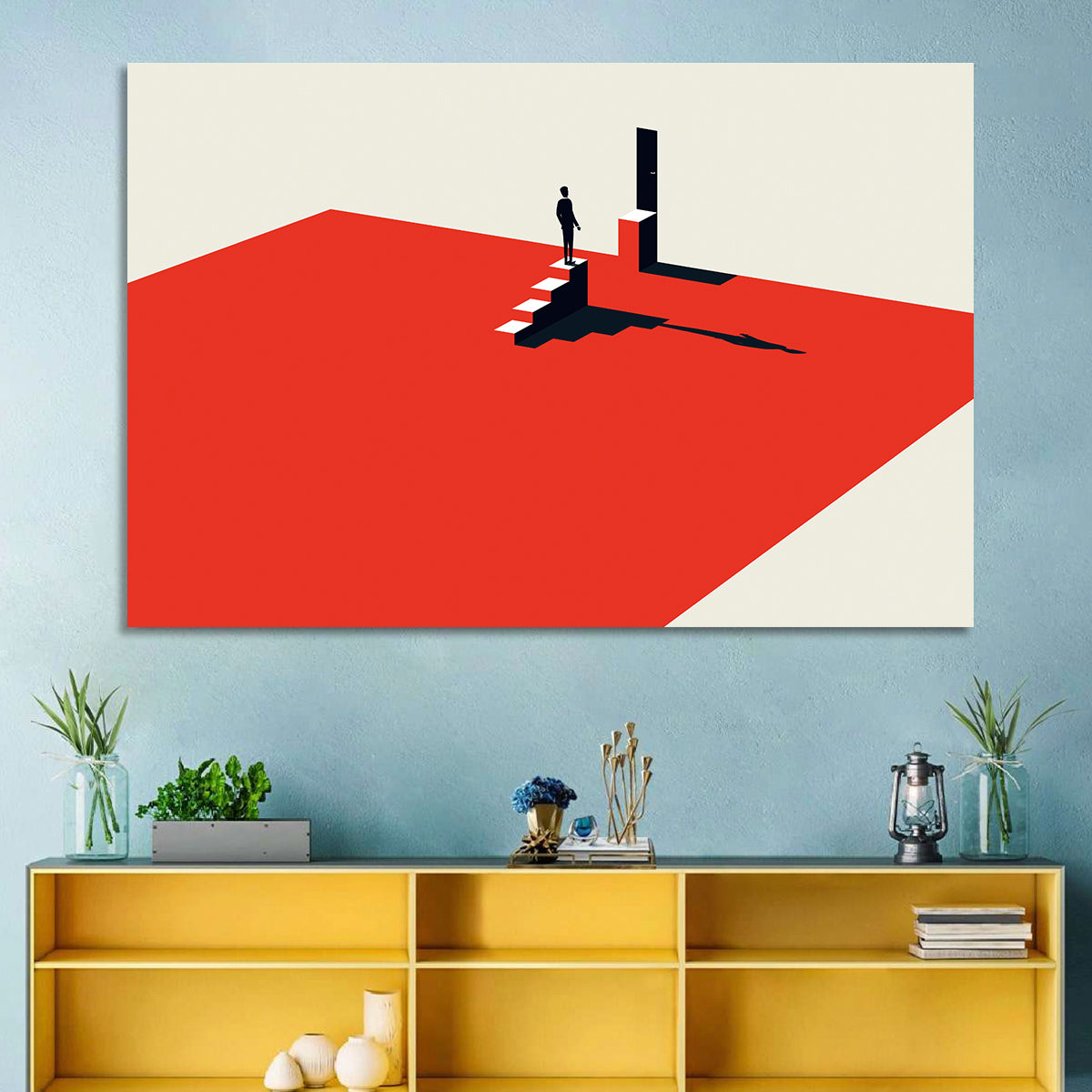 Business Challenges Wall Art in a room, landscape