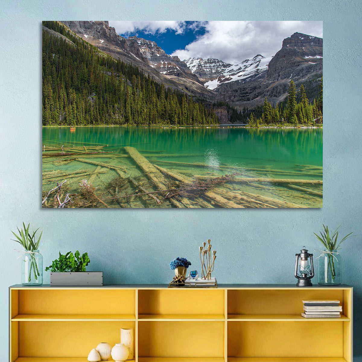Lake O'hara Reflection Wall Art