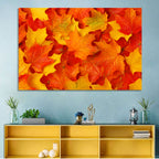 Autumn Maple Leaves Wall Art