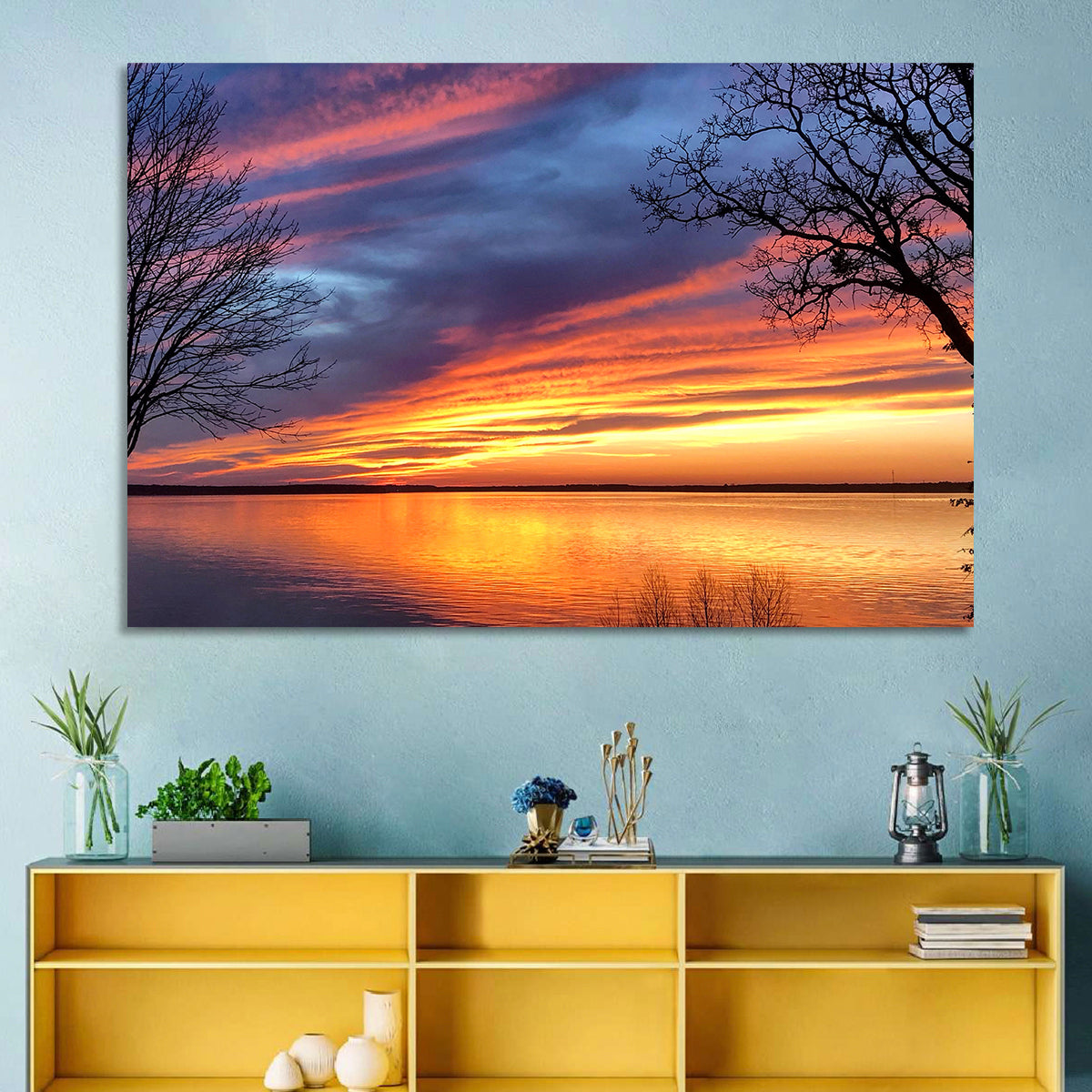 Lake Texoma Sunset Wall Art