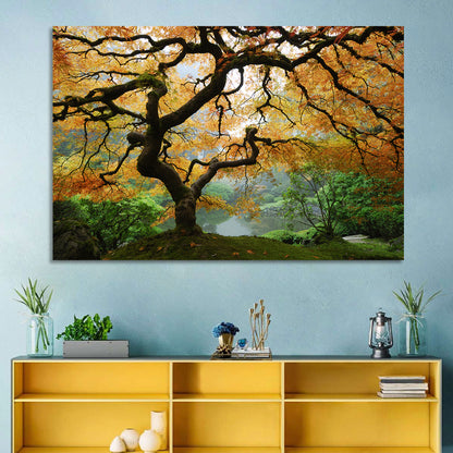 Japanese Autumn Maple Wall Art