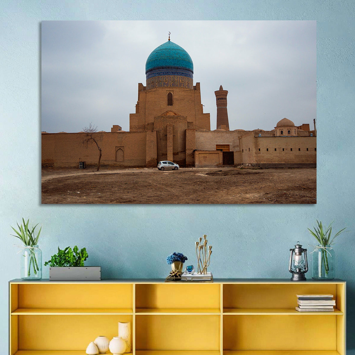 Kalyan Mosque, Bukhara Wall Art in a room, landscape