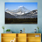 Glacier Bay Snow-capped Peak Wall Art
