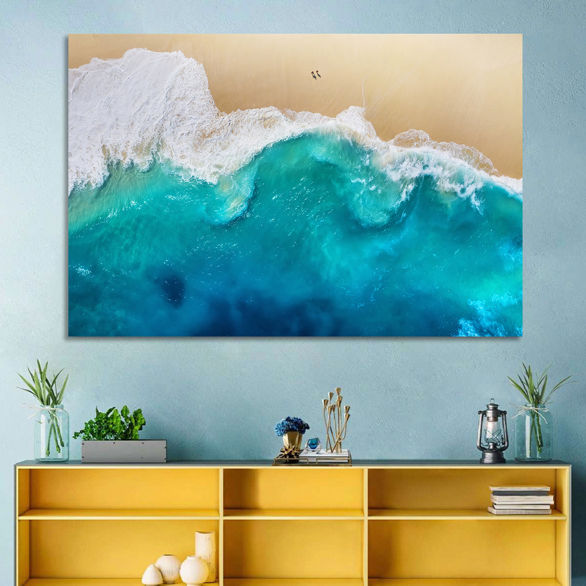 Nusa Penida Aerial Beach Wall Art
