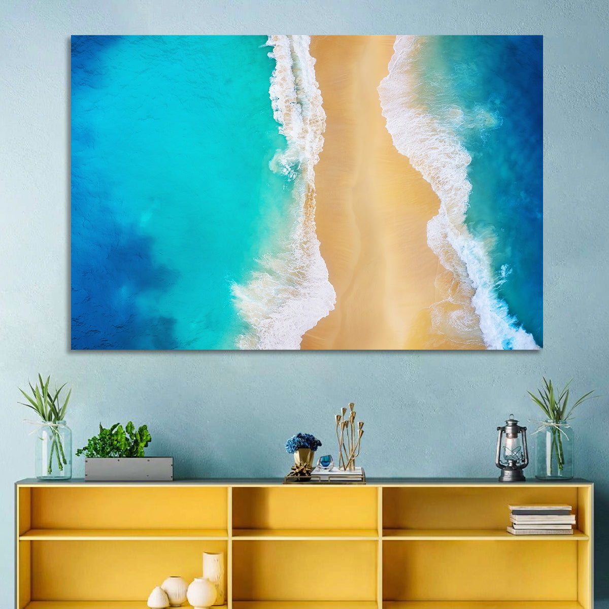 Nusa Penida Turquoise Beach Wall Art