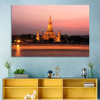 Wat Arun at Dusk Wall Art