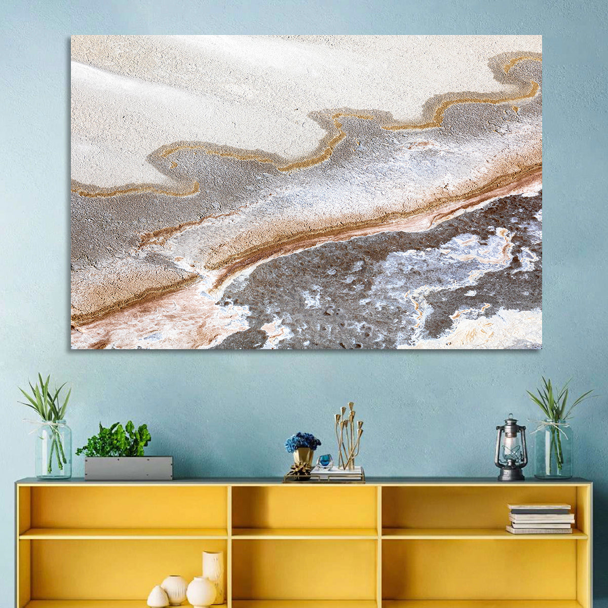 Lake Eyre Salt Flats Wall Art