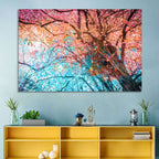 Autumn Canopy Abstract Wall Art