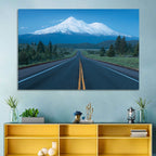 Road to Mount Shasta Wall Art
