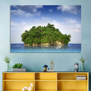 Small Tropical Island Wall Art