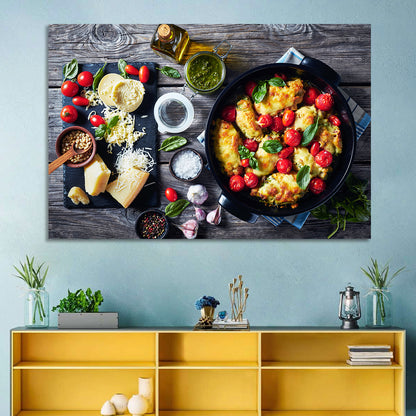 Chicken Dish Wall Art