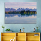 Ruataniwha Lake Reflection Wall Art