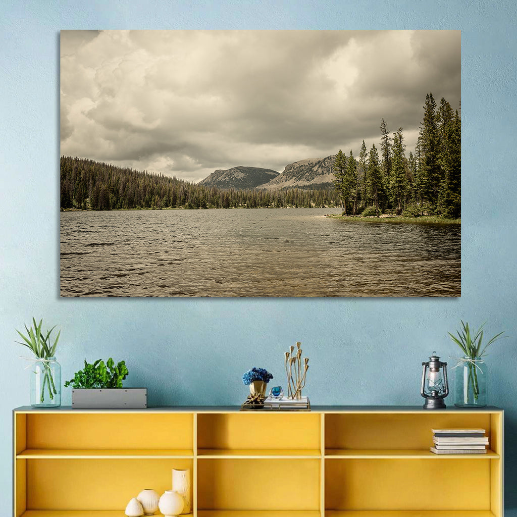 Mirror Lake Reflection Wall Art