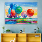 Autumn Trees at Sunset Wall Art