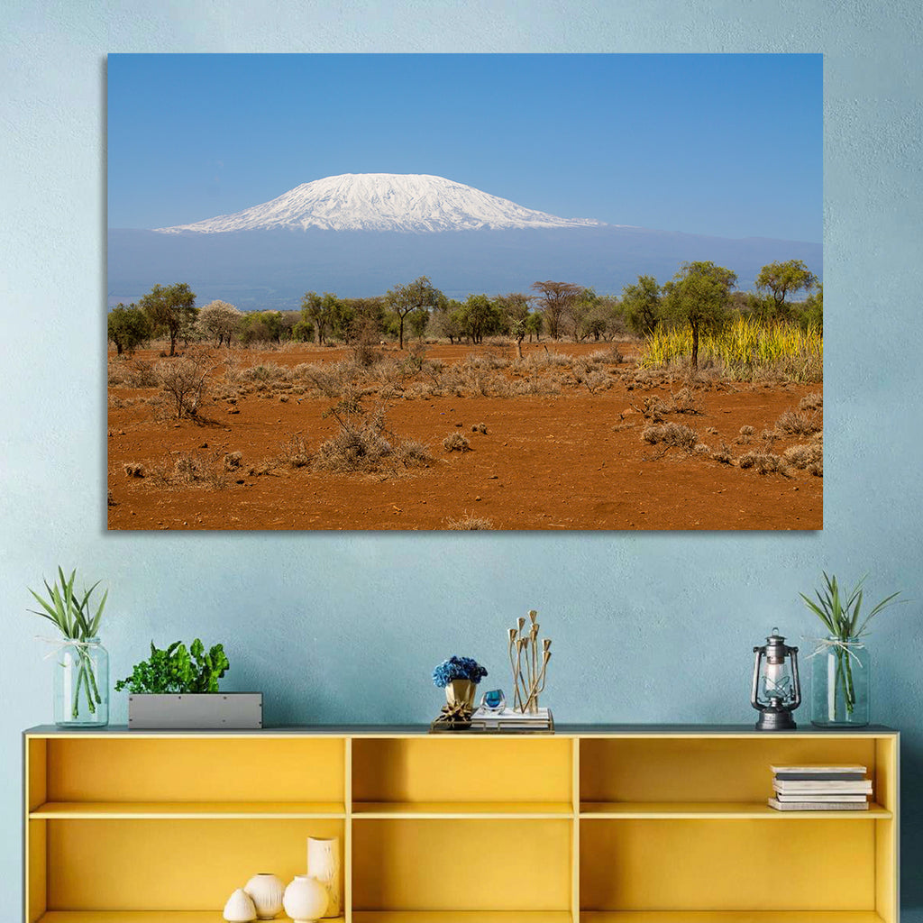 Mount Kilimanjaro Landscape Wall Art