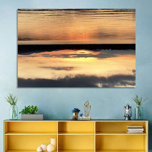 Lake Pleasant Sunset Wall Art