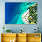 Cayo Levantado Aerial View Wall Art